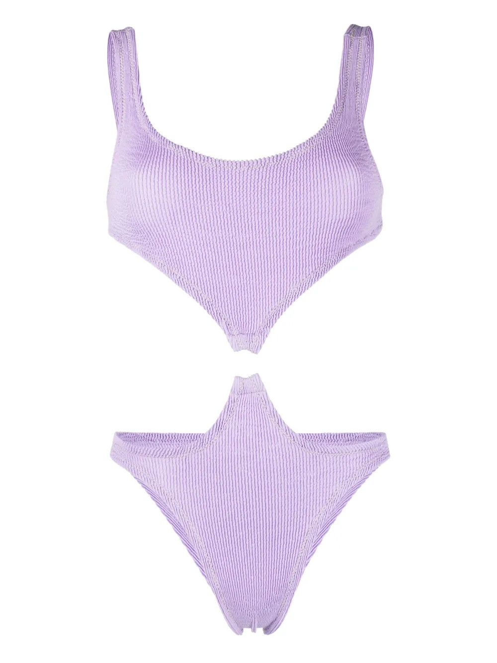Reina Olga Augusta Crinkle Swimsuit - Farfetch | Farfetch Global
