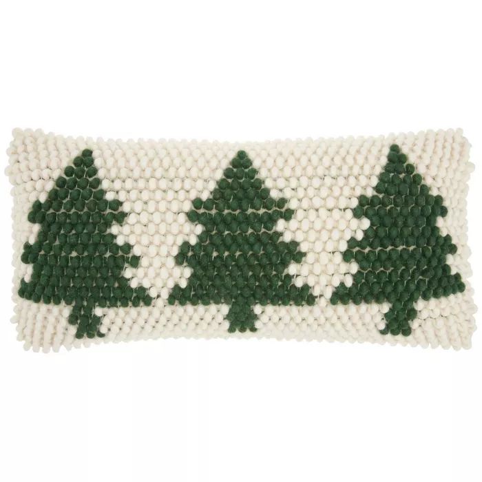 Christmas Tree Loops Throw Pillow - Mina Victory | Target