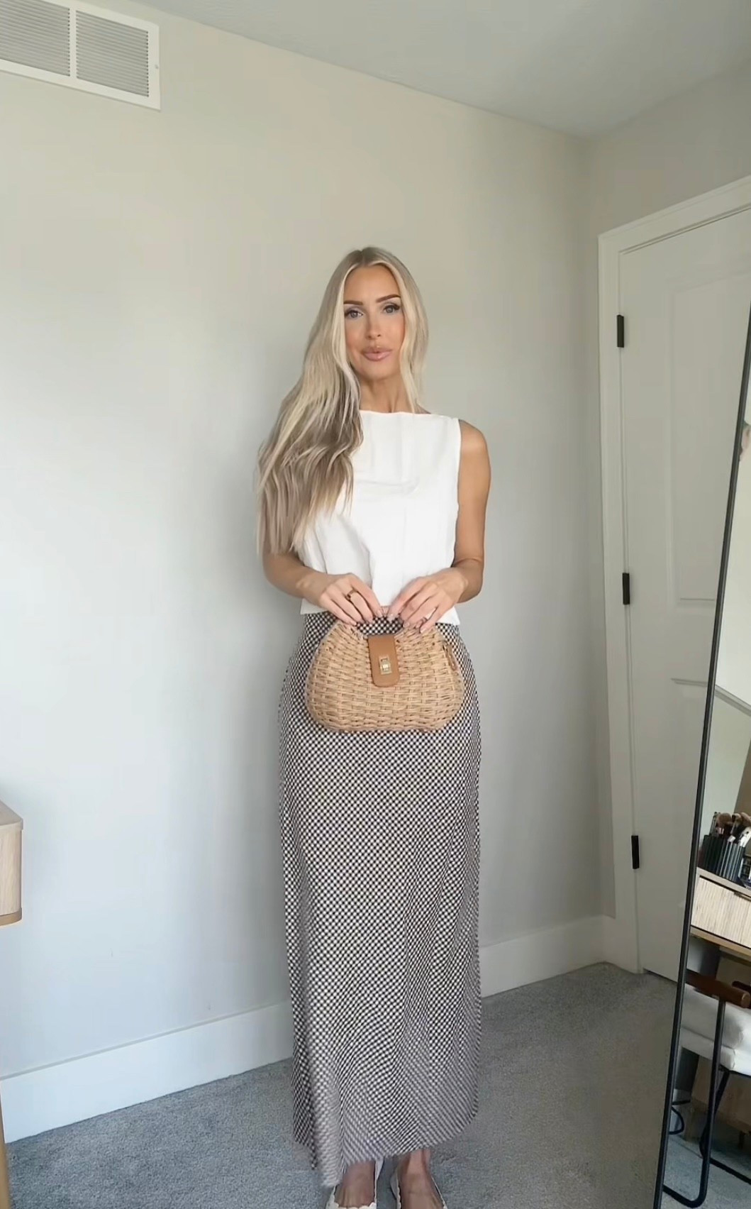 Wearing a size S in the top & skirt :)

#LTKTall #LTKootd #LTKSaleAlert