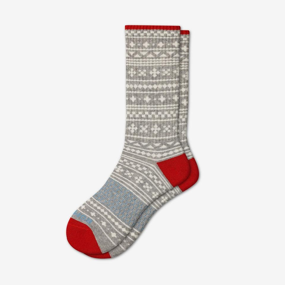 Men's Fair Isle Calf Socks | Bombas