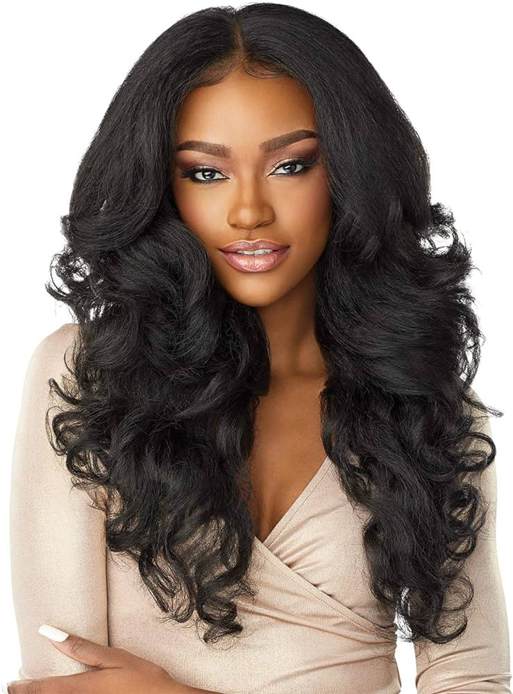 Sensationnel HD Lace Front Wig Cloud 9 What Lace Swiss Lace 13X6 Latisha (1B) | Amazon (US)