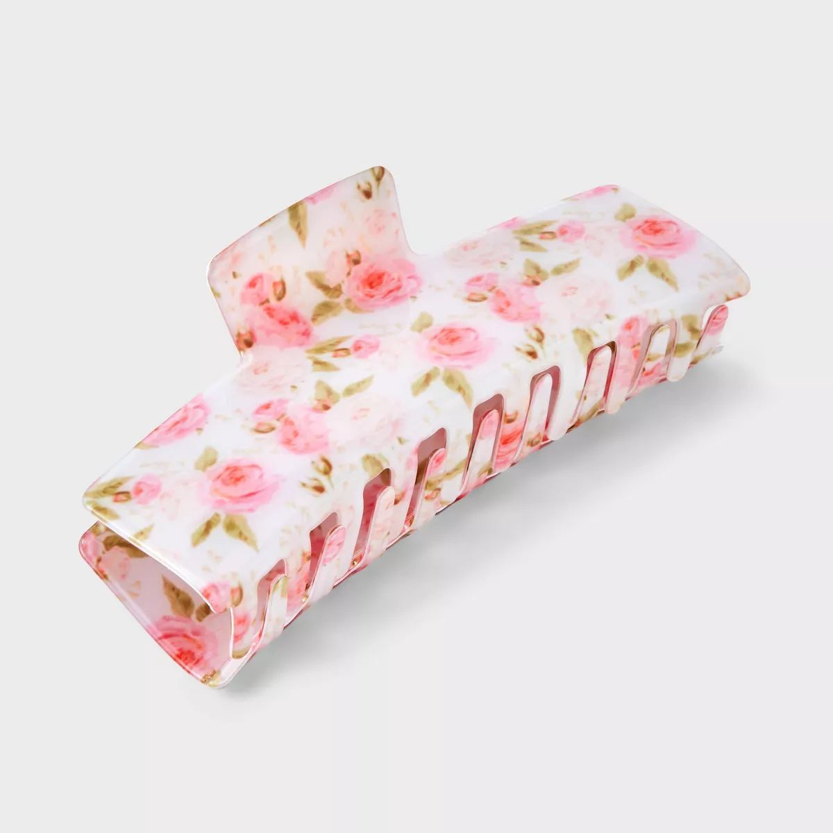 Jumbo Claw Hair Clip - Wild Fable™ Pink/Floral | Target