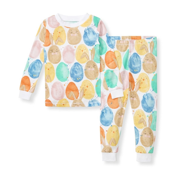 Easter Friends Organic Cotton Pajamas | Burts Bees Baby
