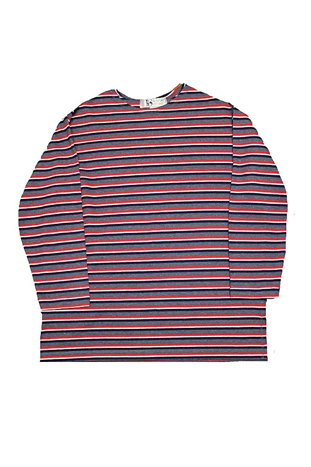 Vintage 1990's Oversized Striped Sailor Shirt Selected By Afterlife Boutique | Free People (Global - UK&FR Excluded)