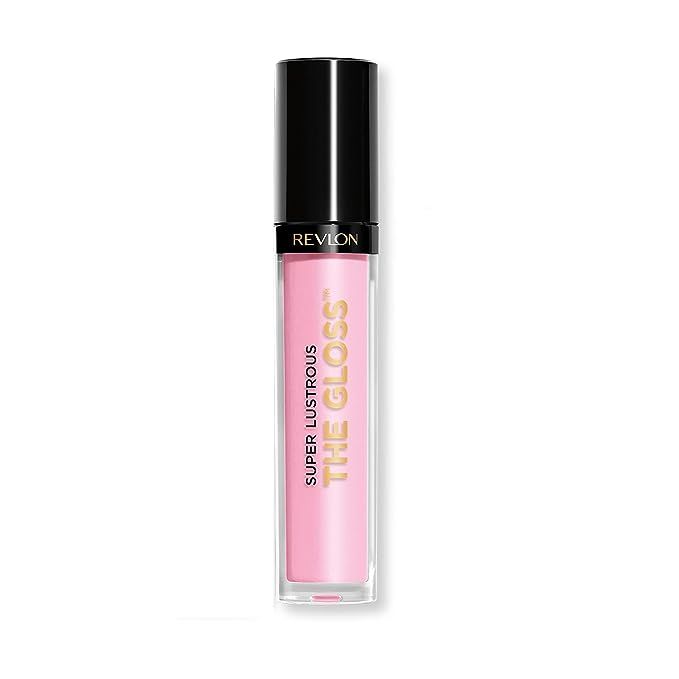 Lip Gloss by Revlon, Super Lustrous The Gloss, Non-Sticky, High Shine Finish, 207 Pink Sky, 0.13 ... | Amazon (US)