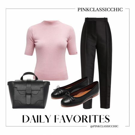 Valentine’s Day outfits, Valentine’s Day, pink sweater, pink outfit, work pants, pants, black flats, flats, work outfits, work wear, classy looks, classy styles, classy fashion

#LTKGiftGuide #LTKworkwear #LTKstyletip