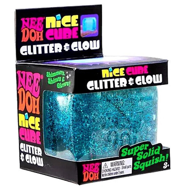 Nee Doh Nice Cube Glitter and Glow - Schylling | Walmart (US)