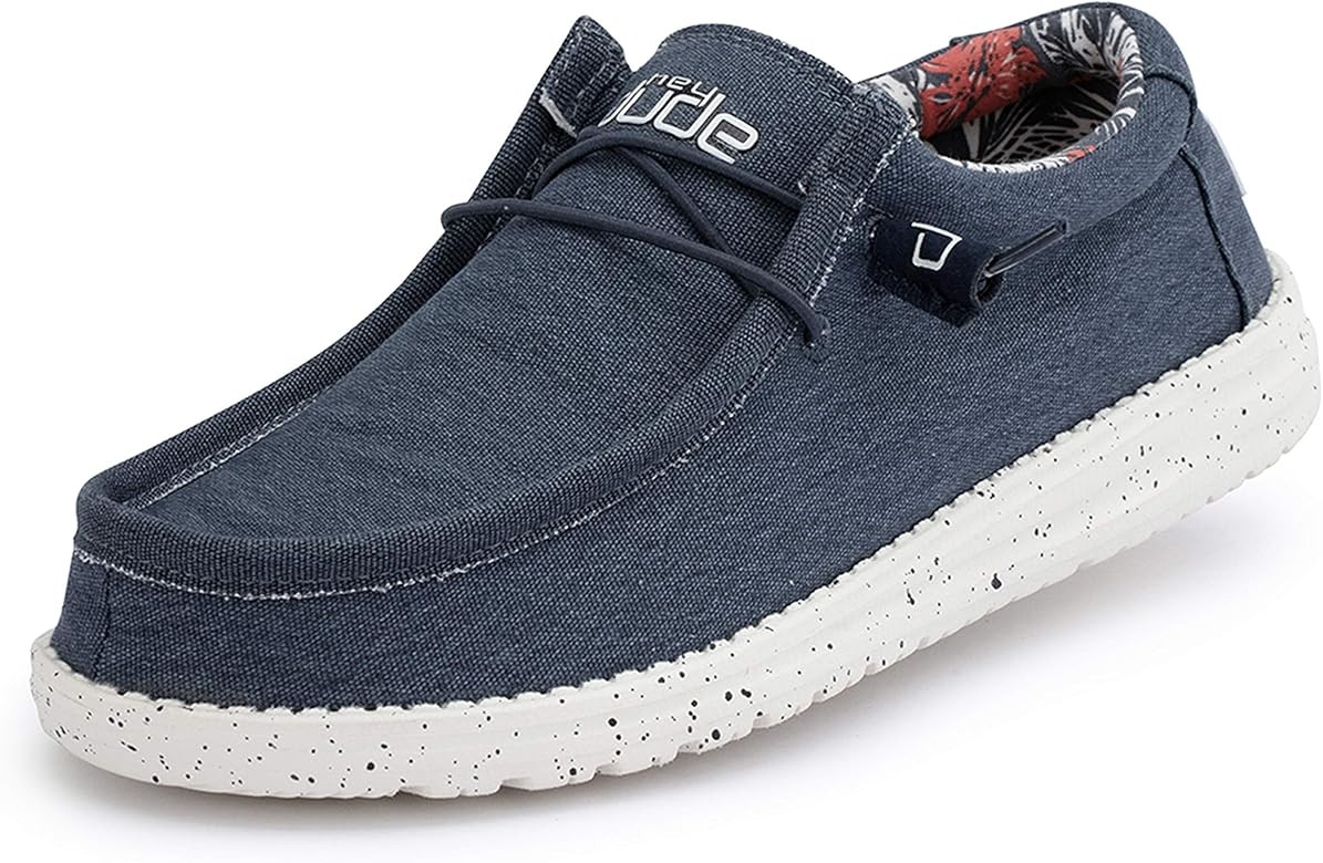 Hey Dude Men's Wally Stretch Loafer Shoes | Amazon (US)