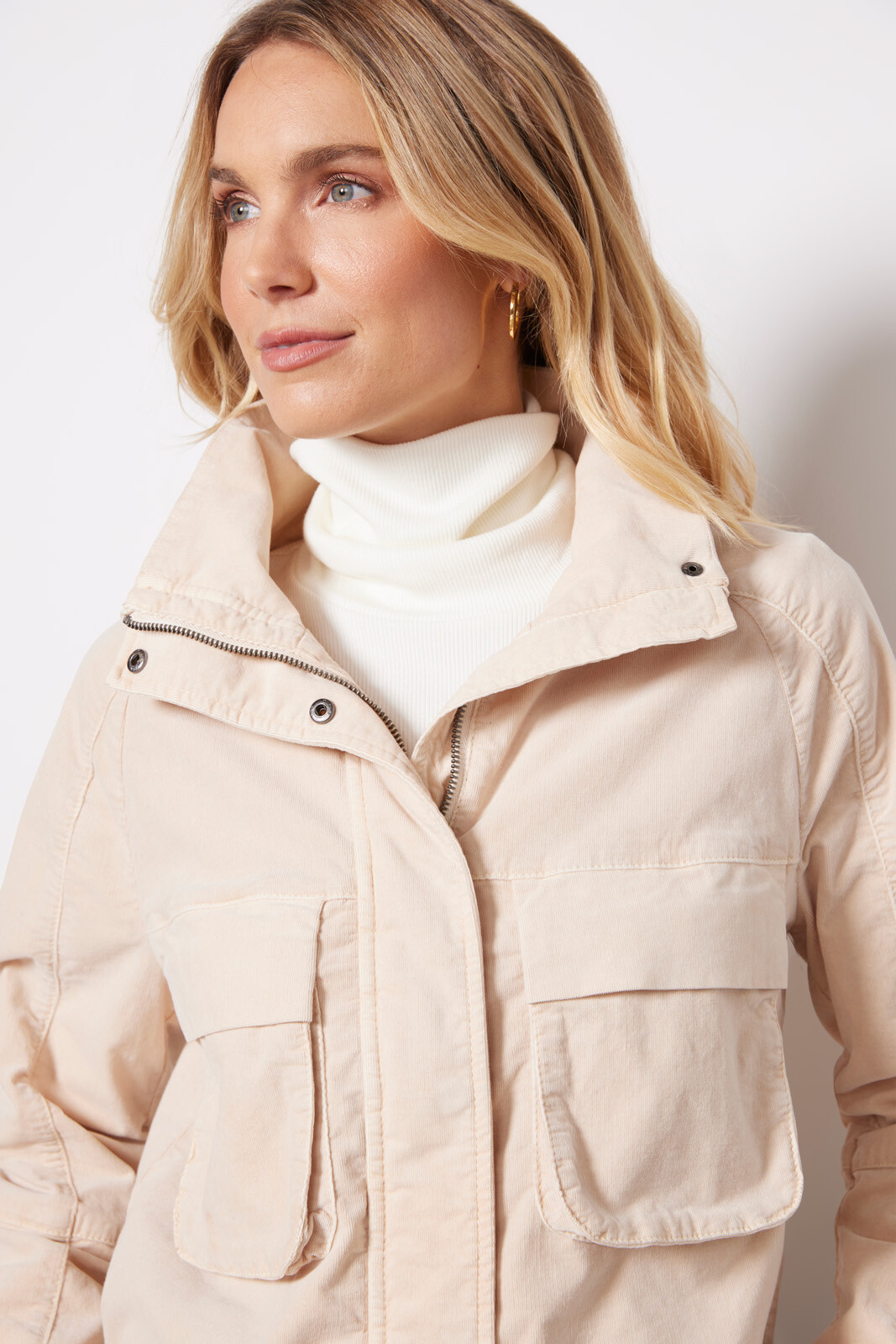 Corduroy Camp Jacket | Evereve