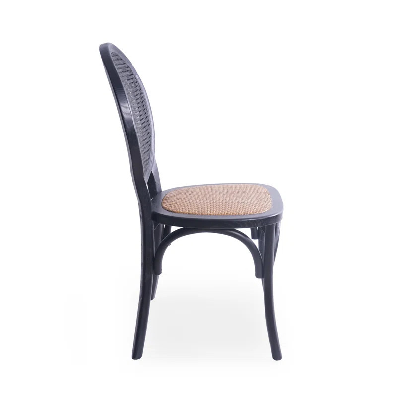 Palmer Rattan King Louis Back Side Chair (Set of 2) | Wayfair North America