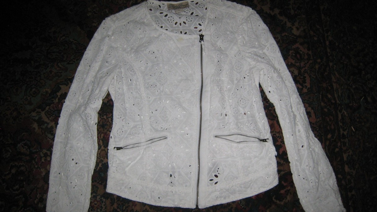 NEW Lucky Brand Eyelet (Moto Style) Jacket Size M | eBay US