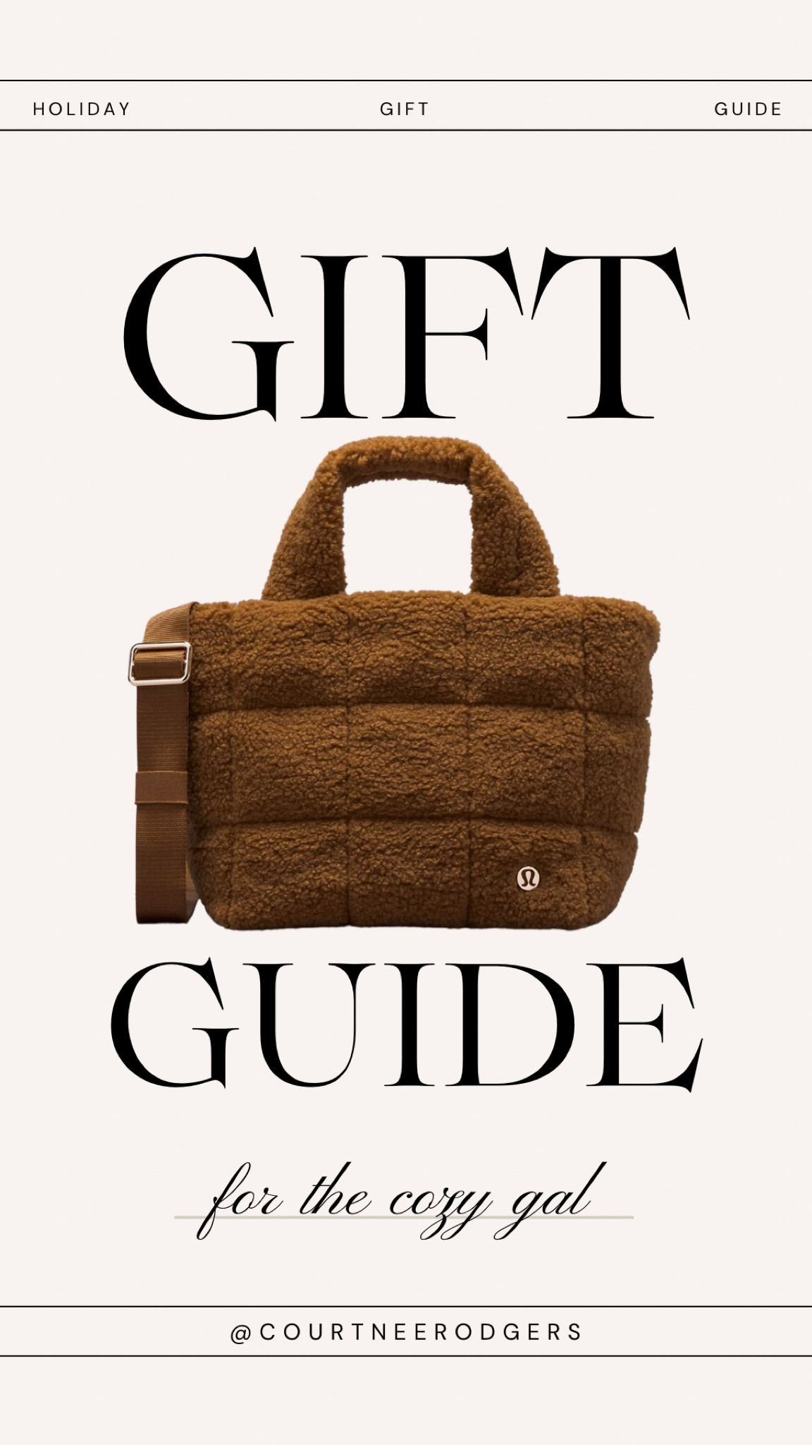 Lululemon Sherpa Bag NEW ARRIVAL!!!!🤎 These will sell FAST!!! Great gift idea for Christmas!! 

Fitness, Lululemon, activewear, athleisure, gift guide, gifts for her, new arrivals, cozy 

#LTKHolidaySale #LTKGiftGuide #LTKitbag