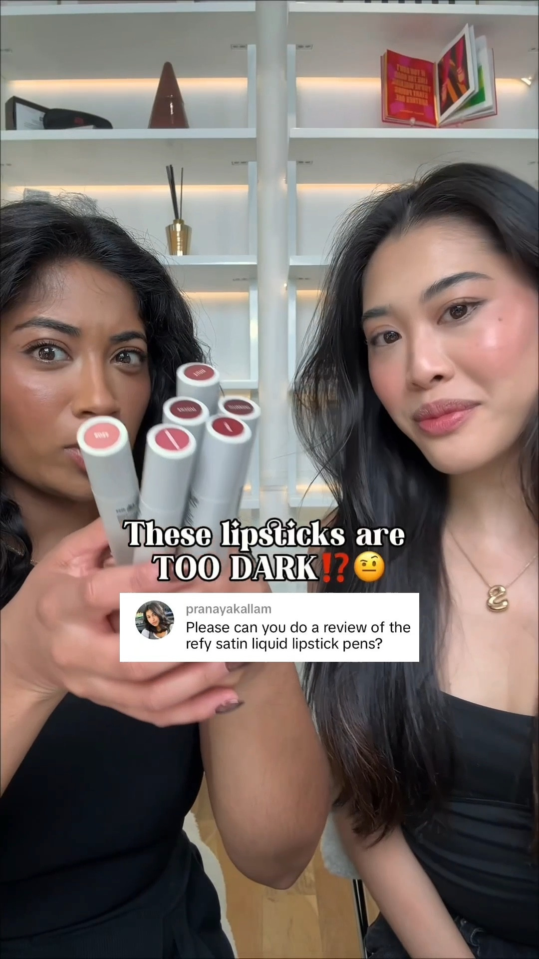 We are impressed… color theory testing every Refy lipstick shade on our olive skin 👀🫒

#LTKBeauty #LTKFindsUnder50 #LTKU