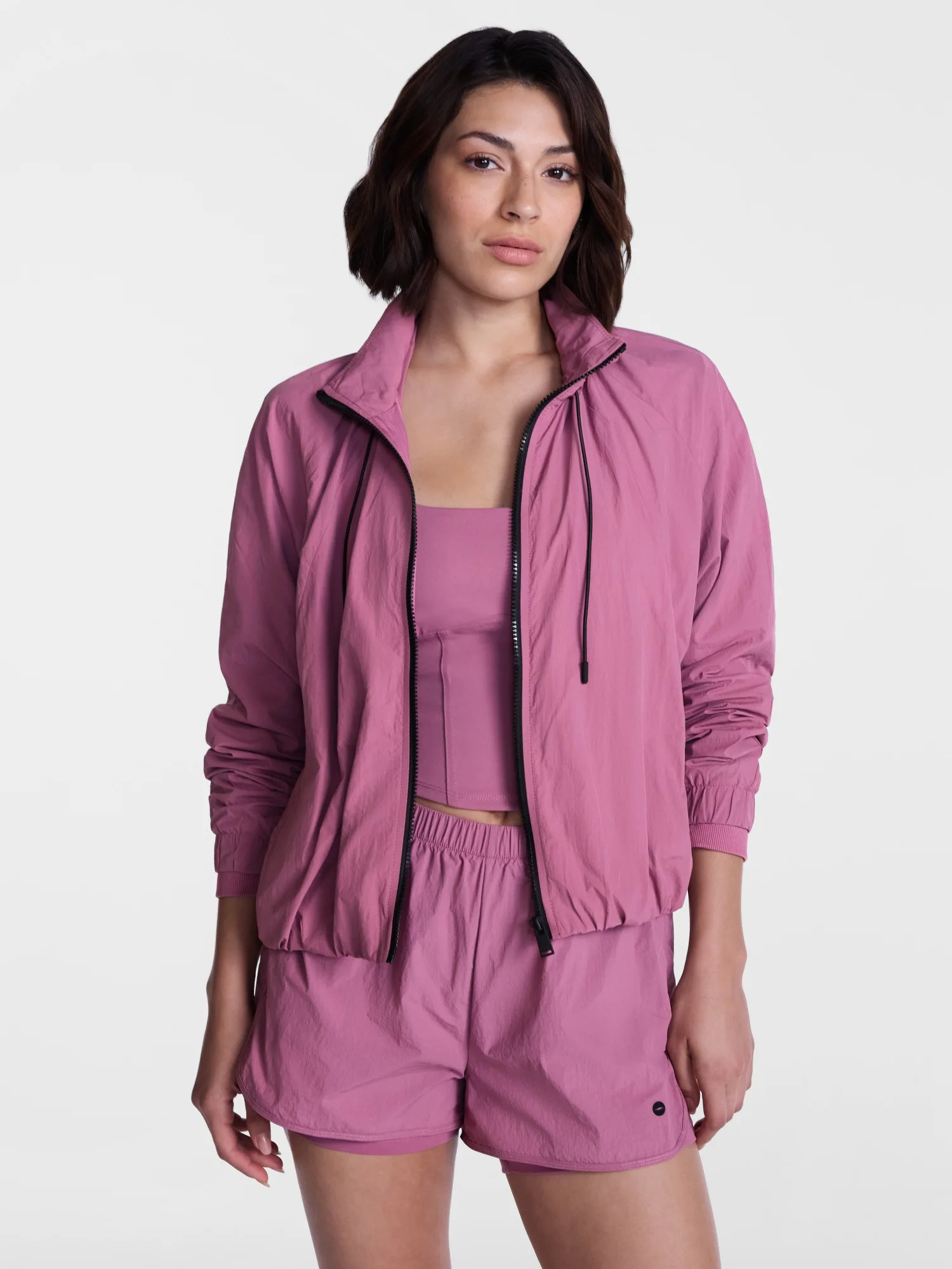 Avia Women s and Women s Plus Crinkle Jacket  Sizes XS-4X | Walmart (US)