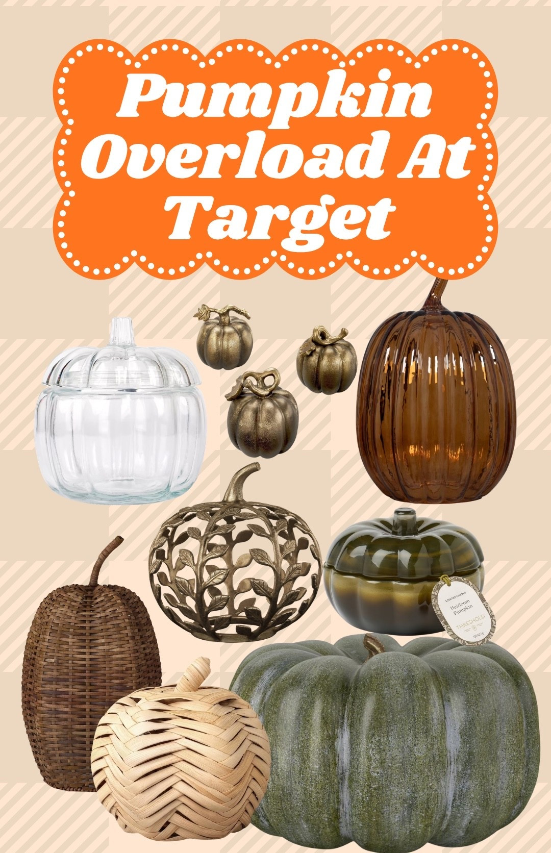 If you are need of some new pumpkins! Target is the place to go!

#LTKHome #LTKdayinmylife #LTKSeasonal