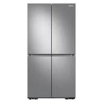 Samsung 22.8-cu ft 4-Door Counter-depth Smart French Door Refrigerator with Dual Ice Maker and Do... | Lowe's