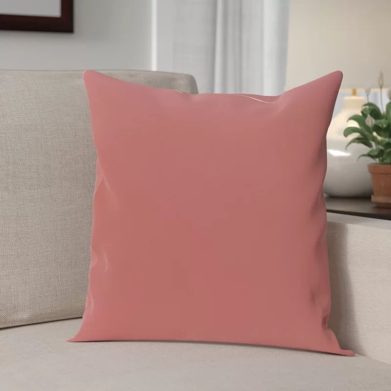 Carron Solid Throw Pillow | Wayfair North America