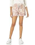 The Drop Women's Michaela Fleece Side Slit Short, Wheat Tie Dye, XXL, Plus Size | Amazon (US)