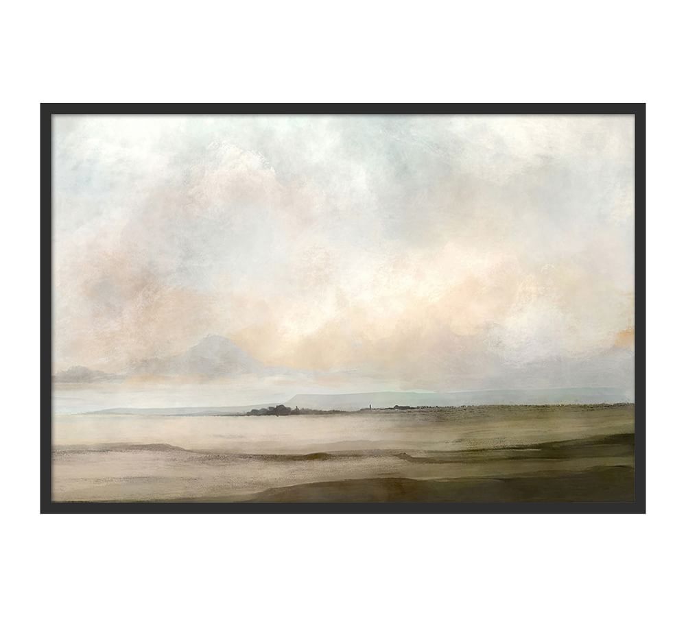 Topsham Framed Print By Dan Hobday, 24&amp;quot; x 16.5&amp;quot;, Natural | Pottery Barn (US)