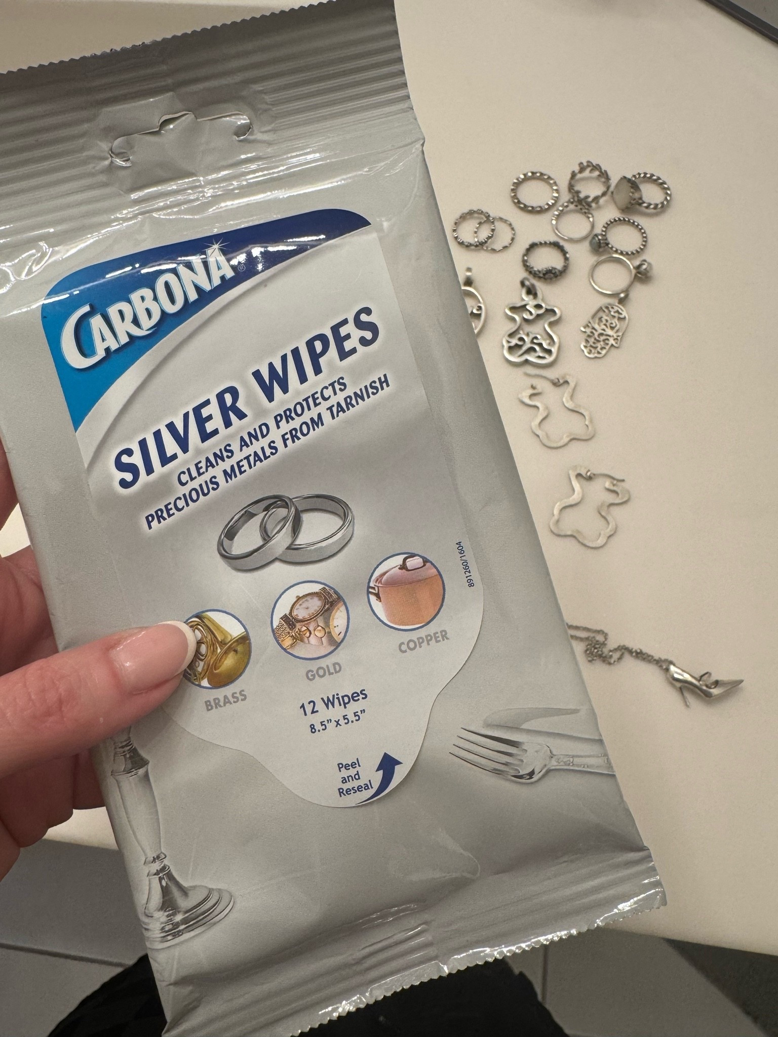 Carbona Silver Wipes | Metal Cleaner & Polish

#LTKstorytime #LTKdayinmylife #LTKmomlife