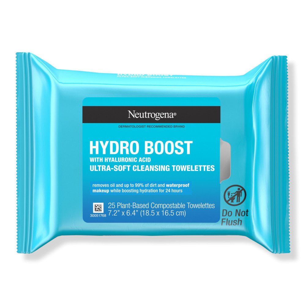 Neutrogena Hydro Boost Facial Cleansing Wipes - 25 ct | Ulta