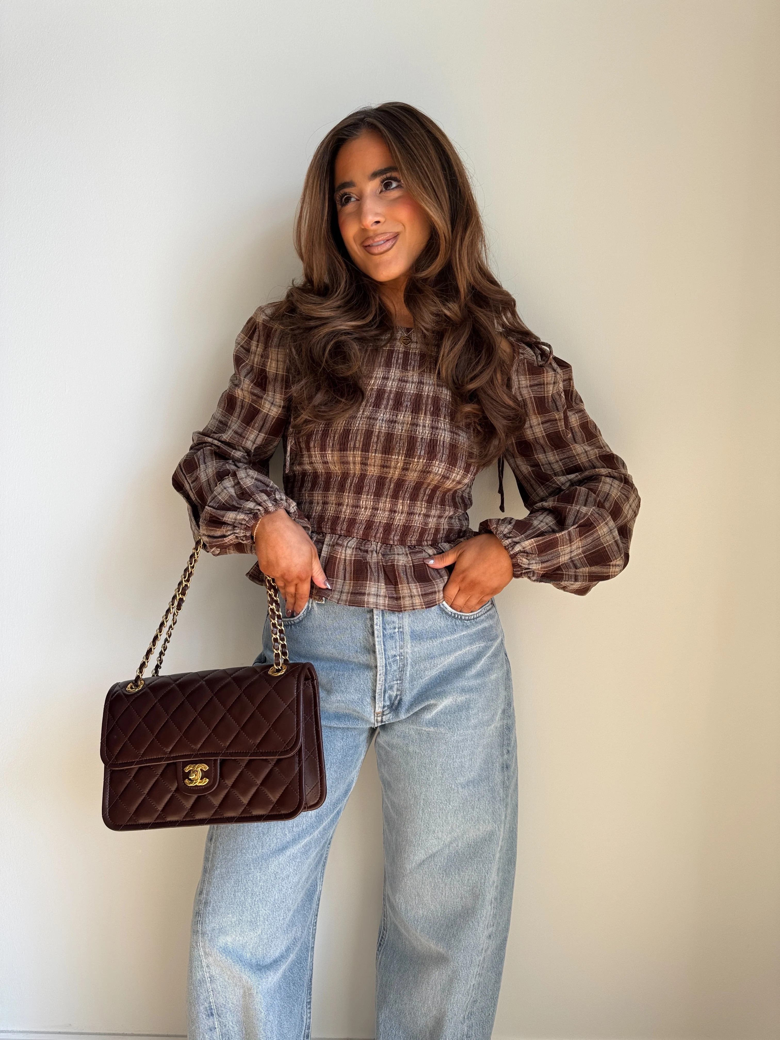 Cinnabon Flannel Top | Shop Your Darling Style