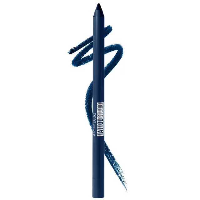 Maybelline Tattoo Studio Waterproof Eyeliner Pencil Makeup, Striking Navy | Walmart (US)