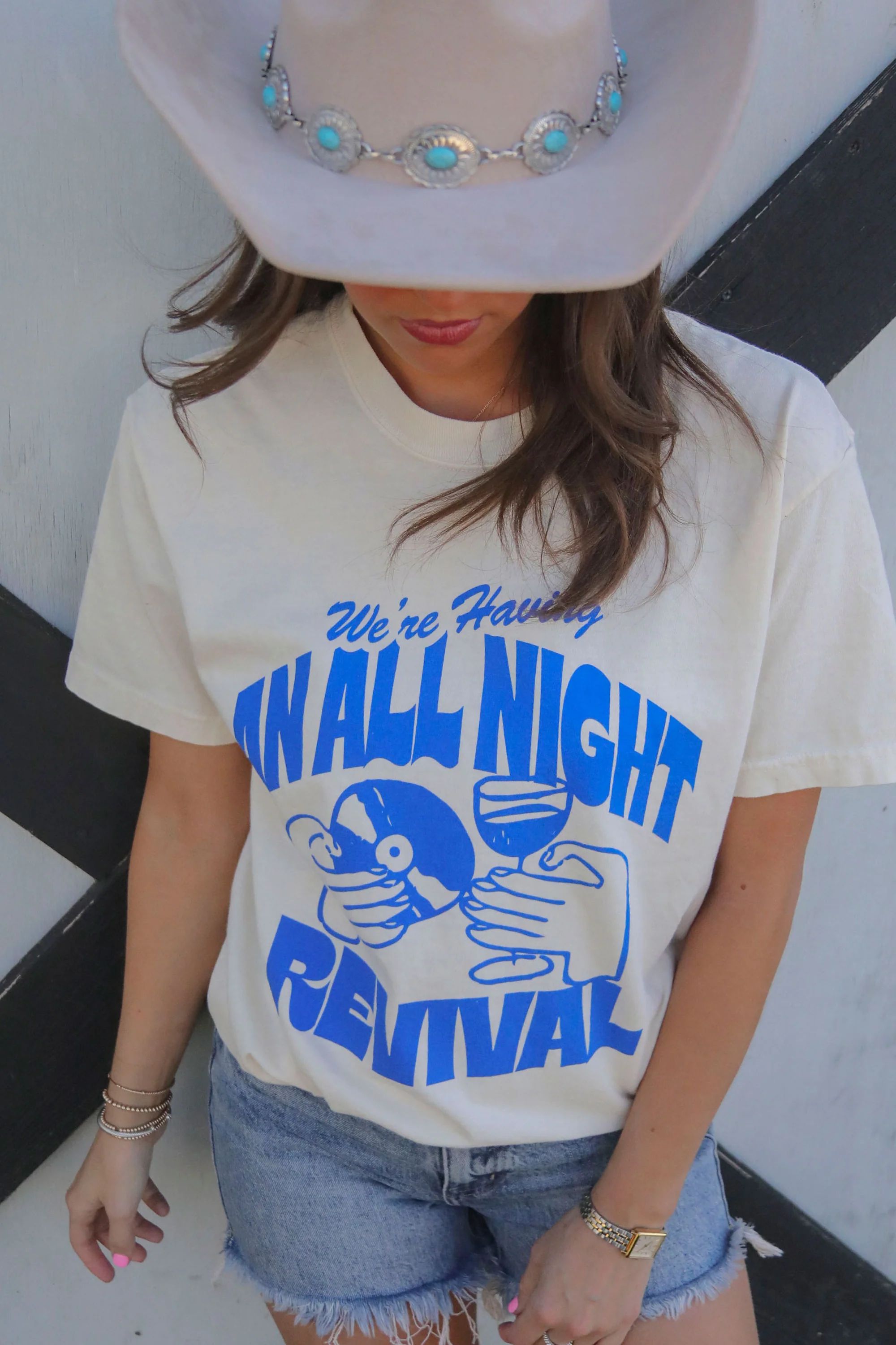 charlie southern: all night revival t shirt | RIFFRAFF