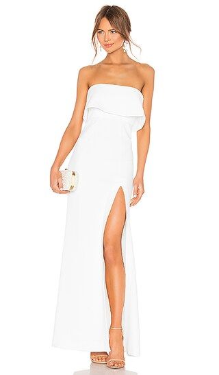 Anzen Gown in White | Revolve Clothing (Global)