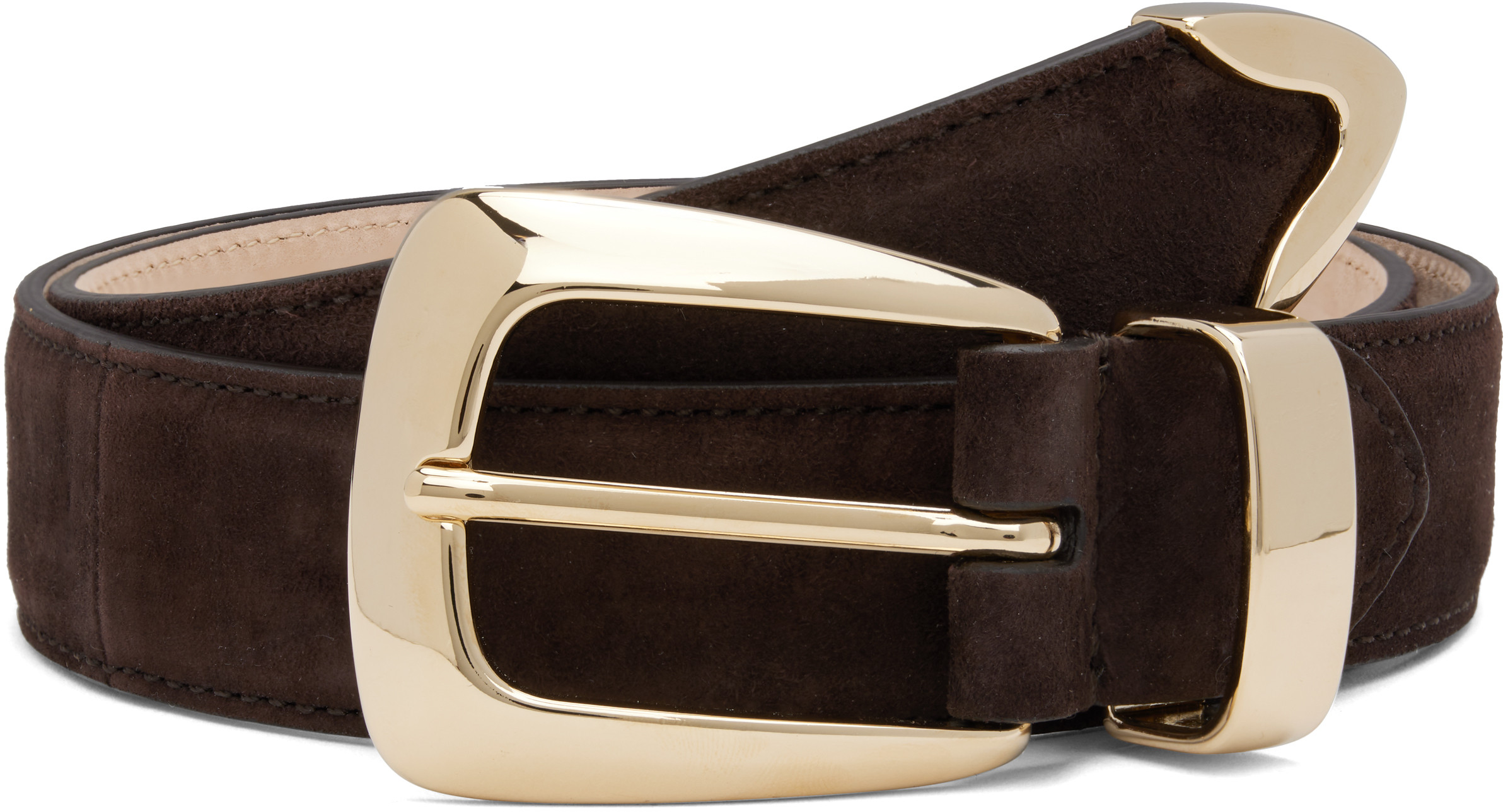KHAITE Brown Benny Belt | SSENSE