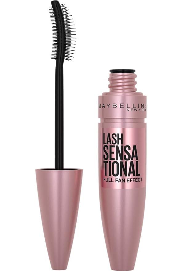 Maybelline New York Lash Sensational Washable Mascara, Blackest Black, (Packaging May Vary) 0.32 ... | Amazon (US)