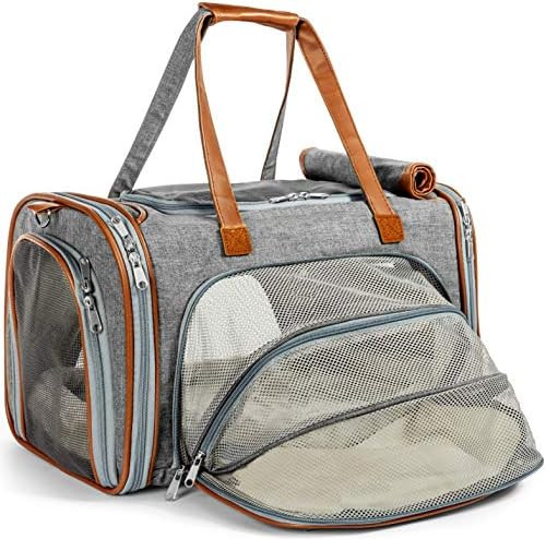 Mr. Peanut's Gold Series Big Apple XL Expandable Airline Capable Soft Sided Pet Carrier, Premium ... | Amazon (US)