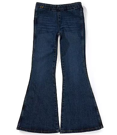 Wrangler� x Lainey Wilson Big Girls Pull-On Dark Denim Wash Jeans - 16 Slim | Dillard's