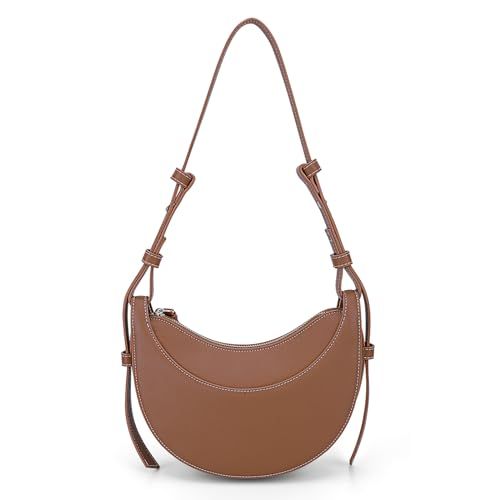 Saddle Bag for Women Shoulder Bag Crescent Purse Trendy Crossbody Bag Hobo Handbag | Amazon (US)