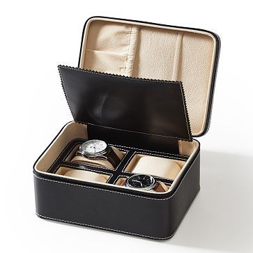 Travel Leather Watch Holder  | Mark and Graham | Mark and Graham