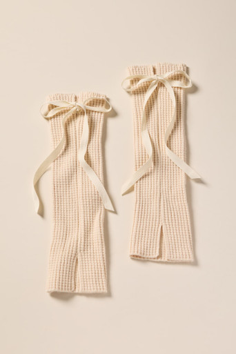 Ellen Legwarmers with Bows | Francesca's