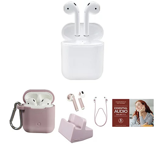 Apple AirPods 2nd Generation w/ Accessories & Voucher - QVC.com | QVC