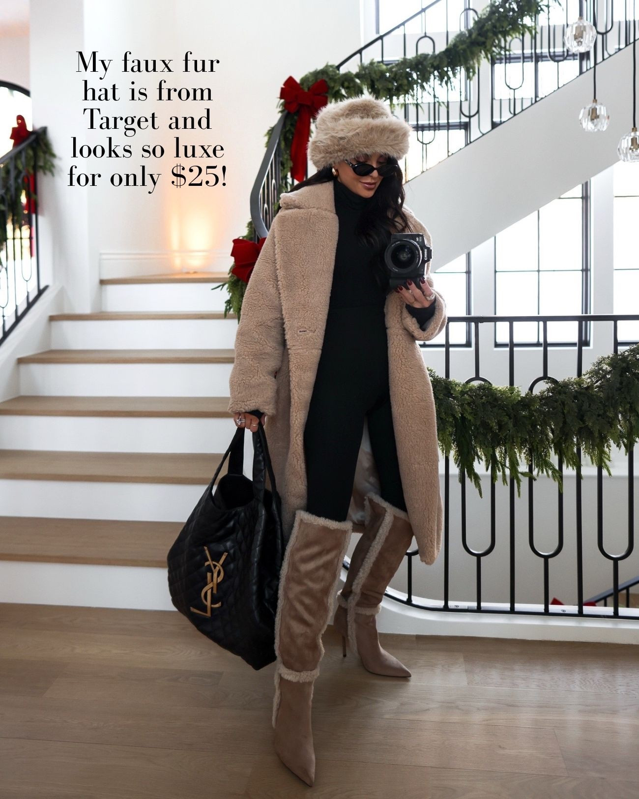 Cozy winter outfit
Target faux fur hat 
Zara shearling booties


#LTKSeasonal #LTKootd #LTKFindsUnder100
