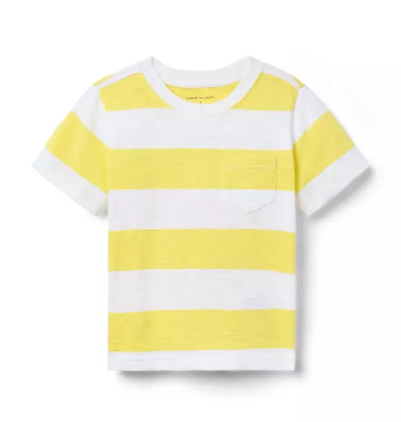 The Striped Slub Tee | Janie and Jack