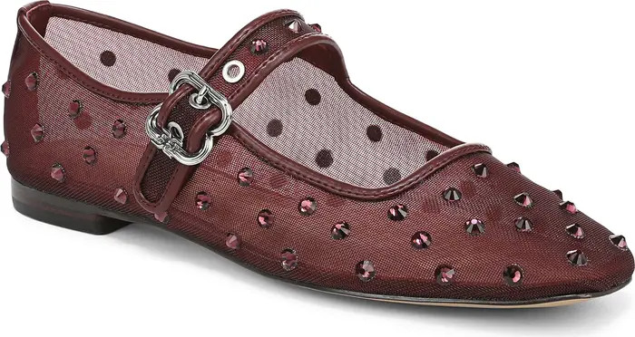 Sam Edelman Michaela Shine Mary Jane Flat (Women) | Nordstromrack | Nordstrom Rack