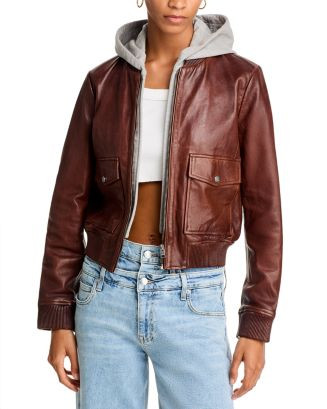 Leather Bomber Jacket | Bloomingdale's (US)