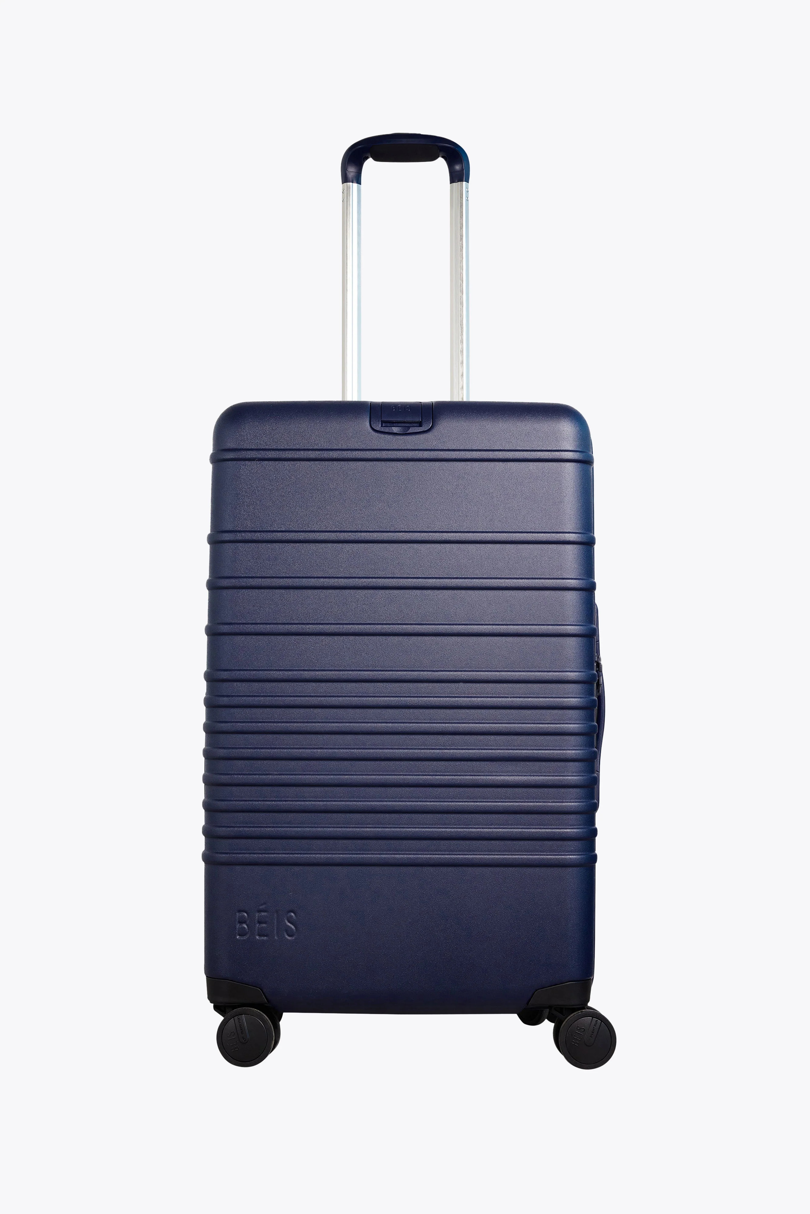 BÉIS 'The Medium Check-In Roller' in Navy - Navy Blue 26 inch Medium Rolling Luggage & Checked S... | BÉIS Travel