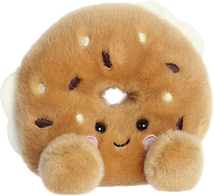 Aurora® Adorable Palm Pals™ Tony Everything Bagel™ Stuffed Animal - Fun Collectible Plush fo... | Amazon (US)