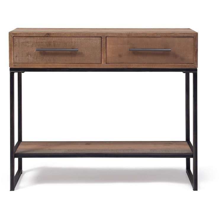Morris Console Table Brown - Finch | Target