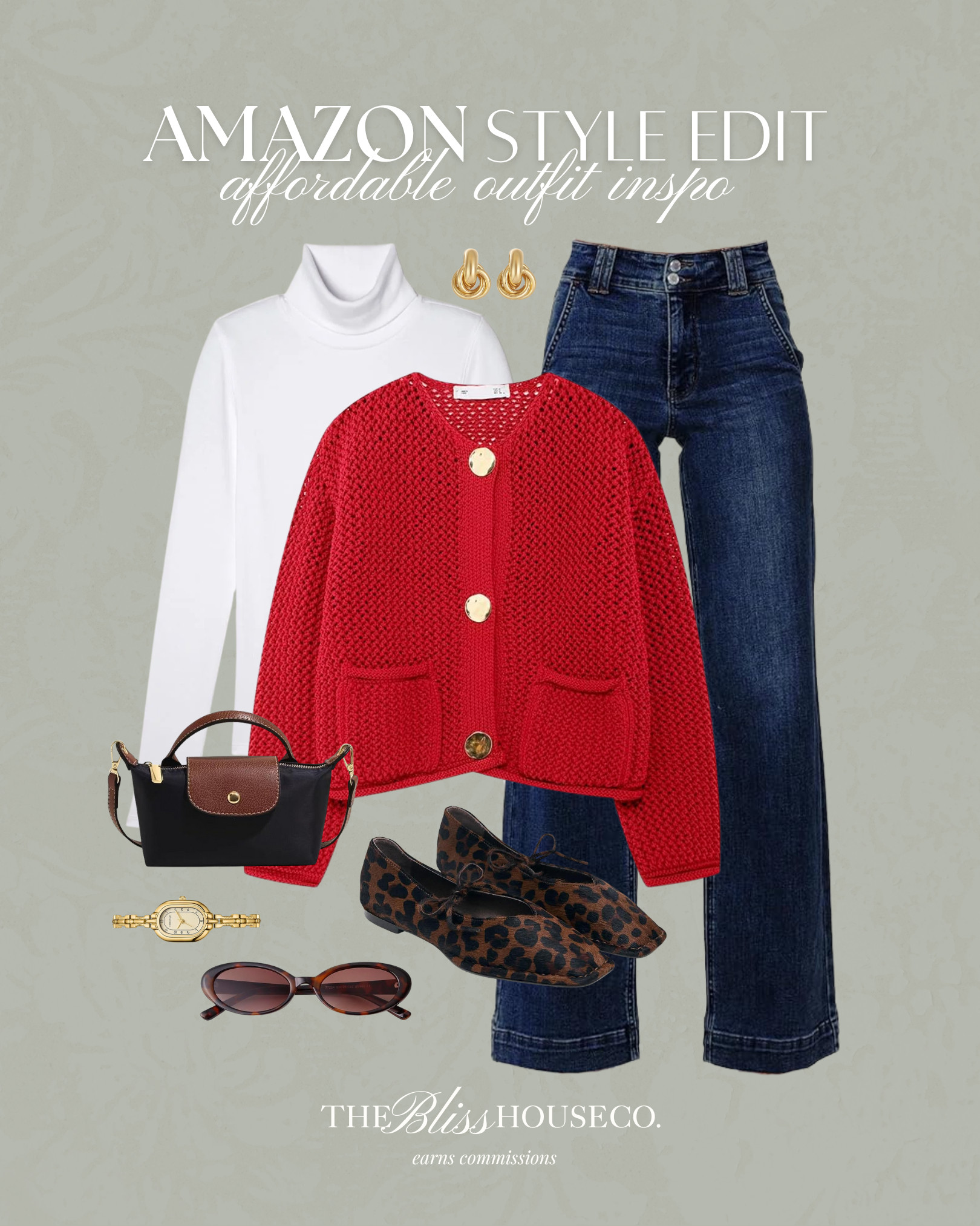 Amazon outfit inspo! Fall/winter style, long cardigan coat, simple style, elevated look, sale alert, accessories, dinner outfit, date night, fall fashion, winter fashion, cold weather styled look.  

 #LTKootd #LTKSaleAlert #LTKFindsUnder50