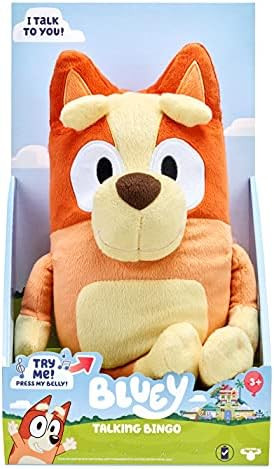 Bluey - 12" Talking Bingo Plush - Interactive - Sing Along with Bingo, 9 Different Phrases, Multi... | Amazon (US)