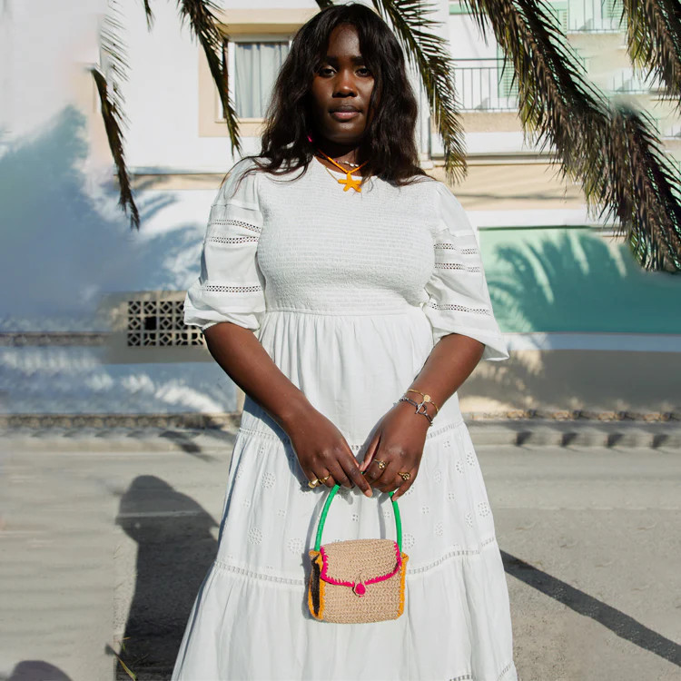 White Broderie Kylie Dress | Never Fully Dressed (UK & IE)