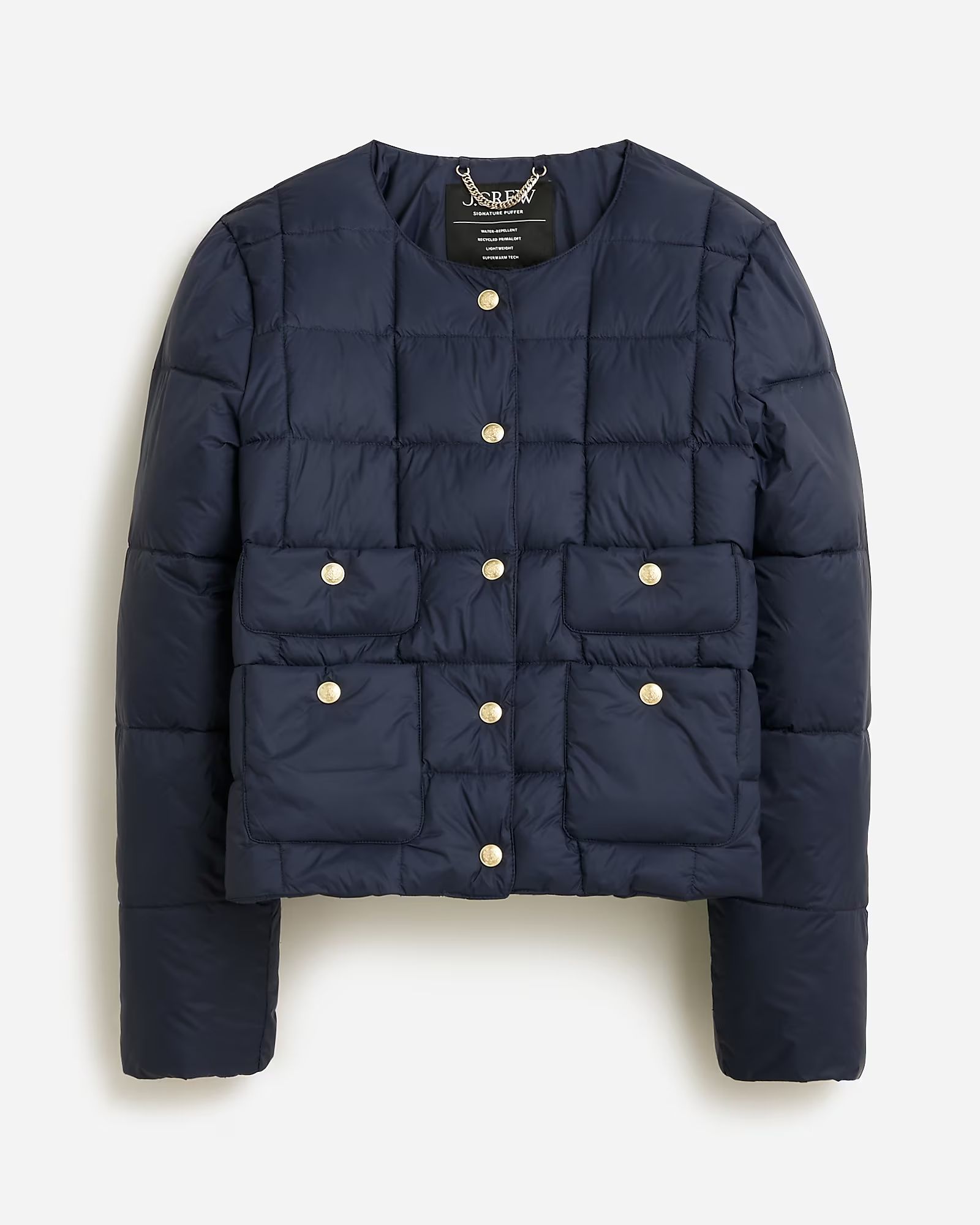 Quilted lady puffer jacket with PrimaLoft® | J.Crew US