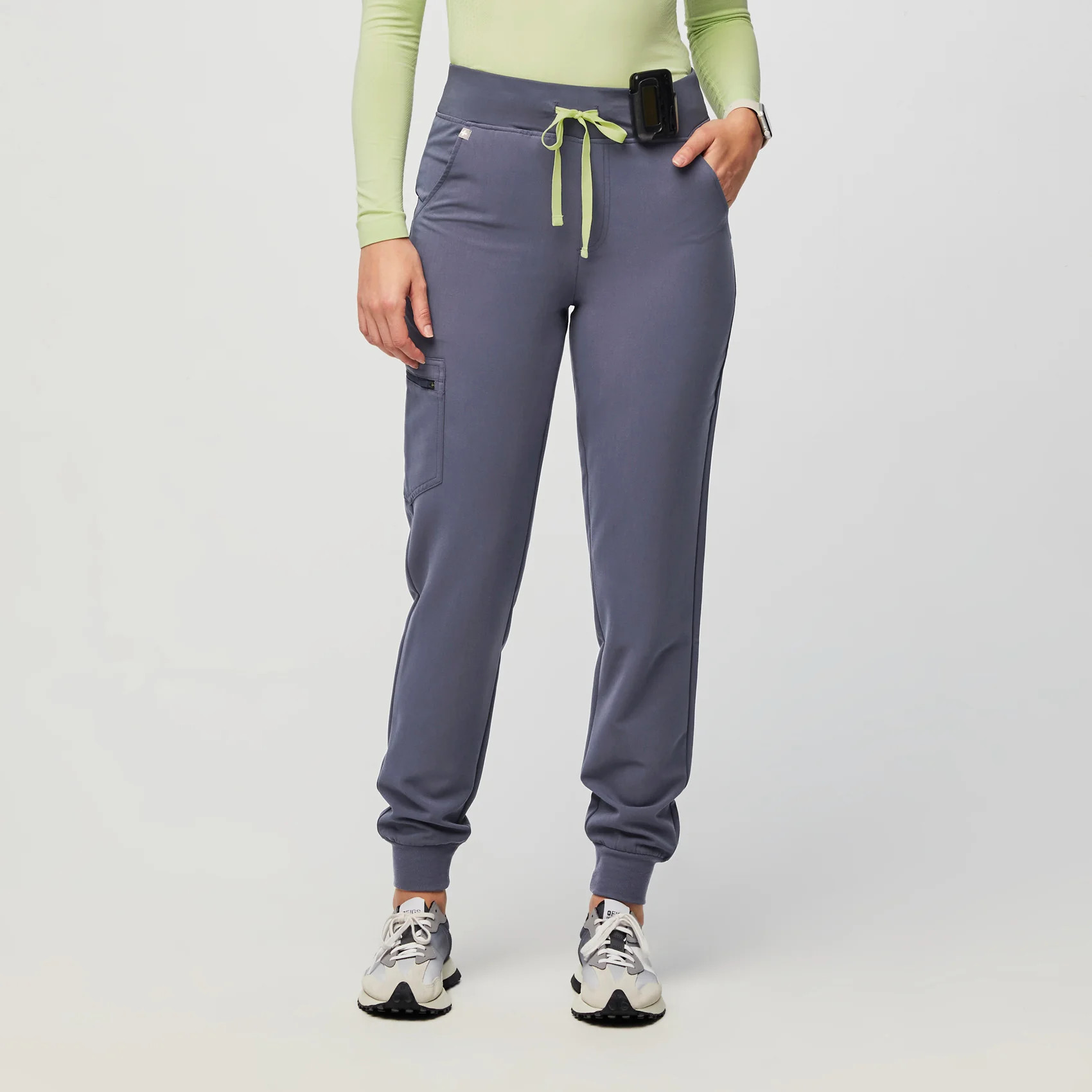 Women’s High Waisted Zamora™ Jogger Scrub Pants 2.0 - Space Navy · FIGS | FIGS