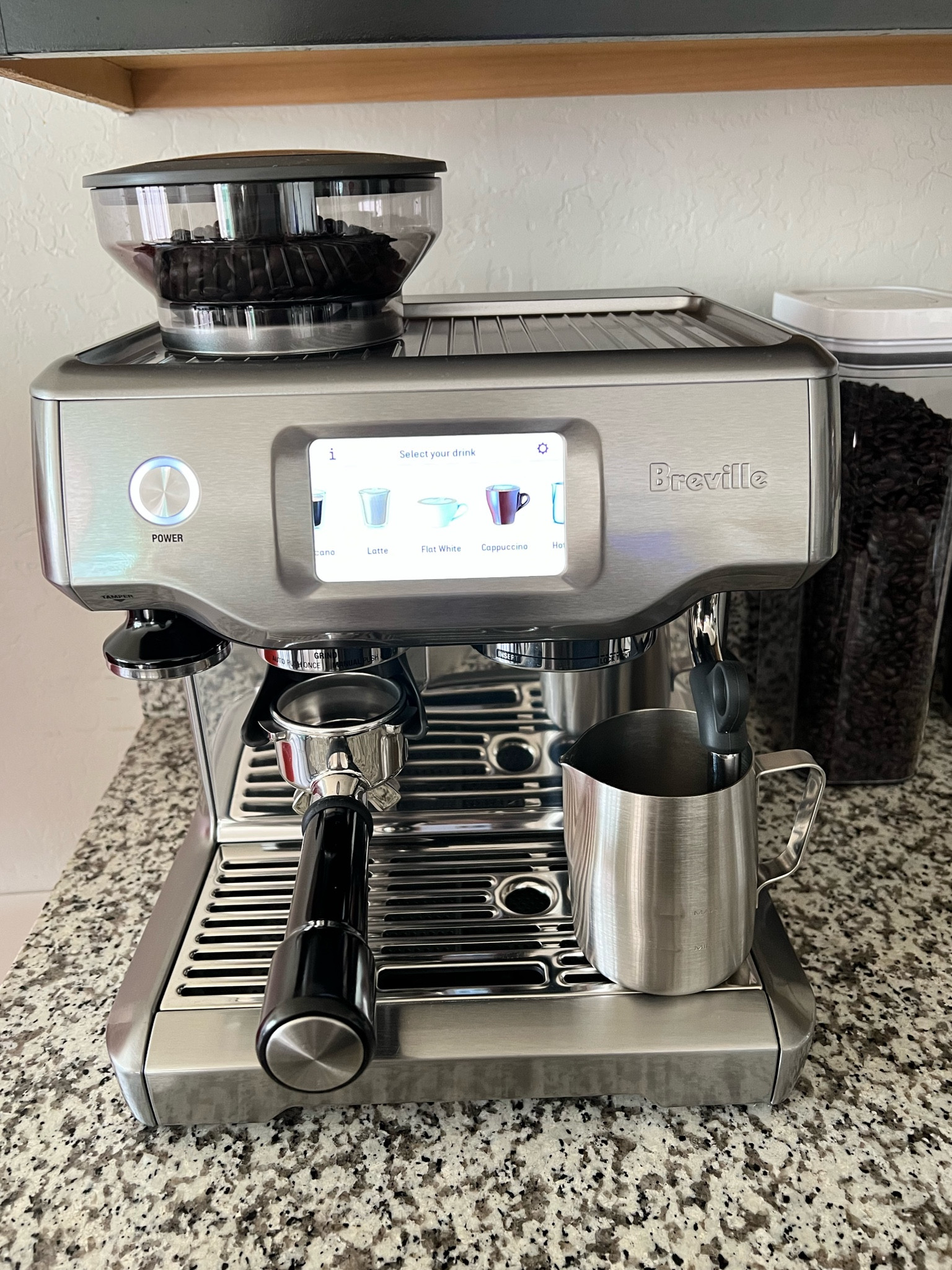 BEST espresso machine — on sale $793 (was $1499) makes the perfect gift for all the coffee lovers🎄 

#LTKhome #LTKsalealert #brevillespresso #espressocoffeemachine #dailydeals #bestsellers #topseller #amazondeals #amazonprime #amazonmusthave #dealoftheday #giftideasforher #giftifeasforhim #giftideas #giftideasforhome #giftiddasforfsmily #gifts #christmasgifts #holiday #founditonamazon #breville #smallappliances #kitchenappliamce #appliances 

#LTKSaleAlert #LTKGiftGuide #LTKHome